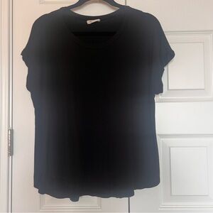 Soft Black Short Sleeve Women's Tee
